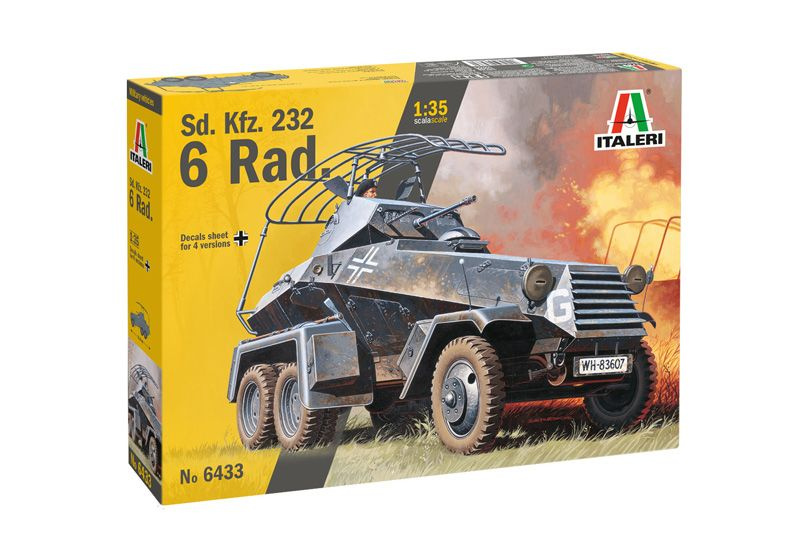 Italeri 6433 Сборная модель Sd. Kfz. 232 6 Rad. 1:35 #1