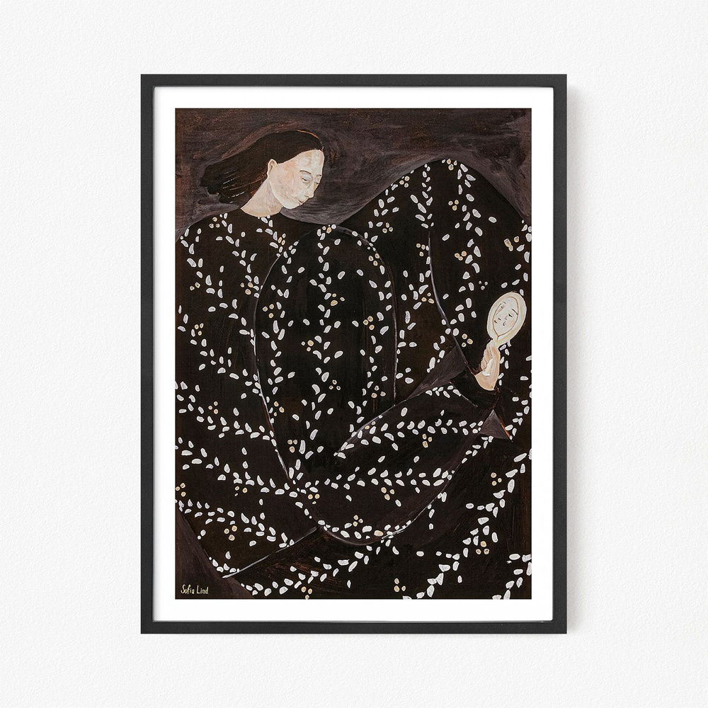 Постер для интерьера "София Линд - Sofia Lind Mirror Mirror", 30х40 см #1