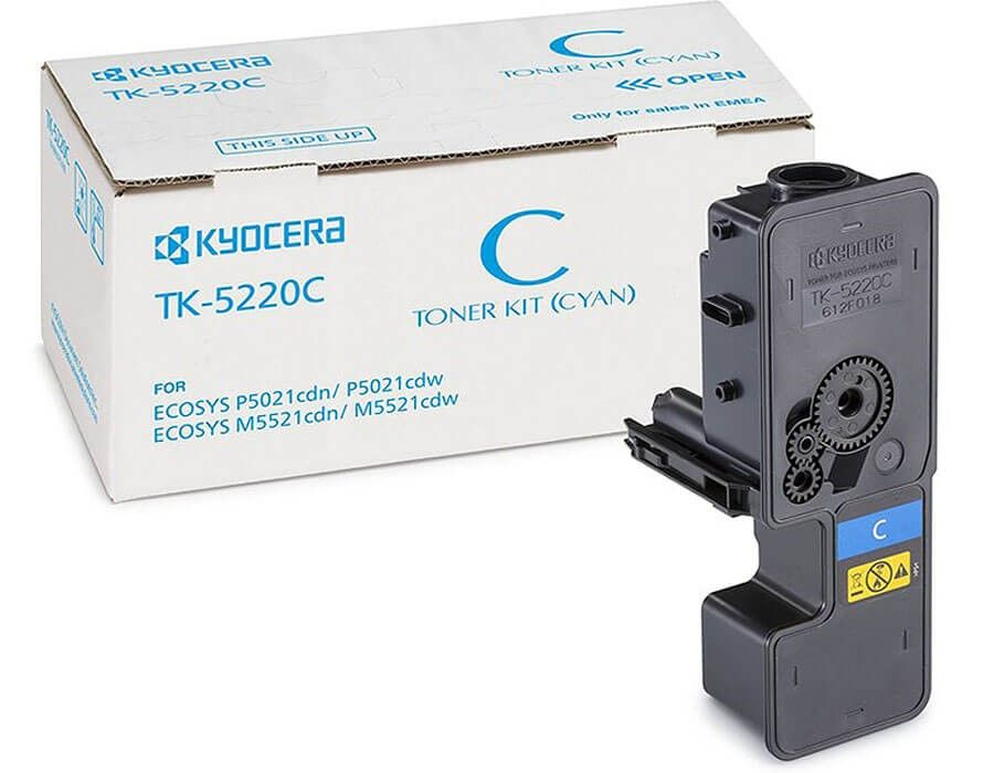 Картридж Kyocera TK-5220C (1T02R9CNL1) для Kyocera EcoSys P5021cdn/ cdw, M5521cdn/ cdw cyan, 1200 страниц #1