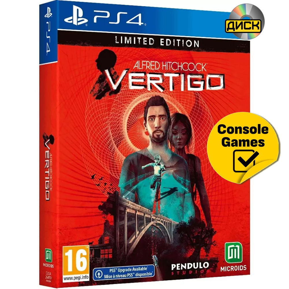 Игра PS4 Alfred Hitchcock Vertigo Limited Edition (PlayStation 4, Русские субтитры)  #1