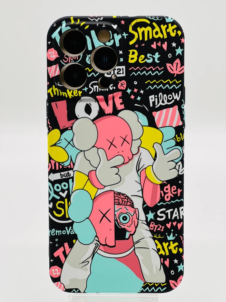 Чехол для iPhone 13 Pro Max Luxo-Kaws #1