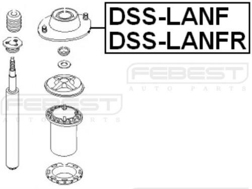 SAFEBEST Амортизатор подвески, арт. DSSLANFR #1