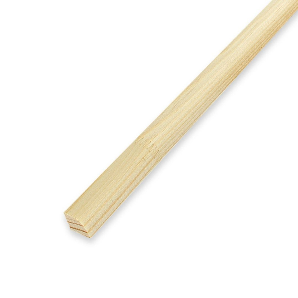 Раскладка фигурная деревянная сращенная РУ-14х14 14х14х1000 мм Сосна экстра  #1