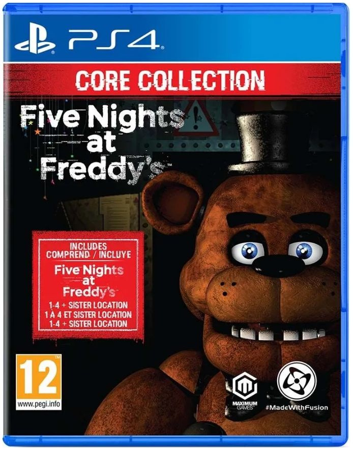 Игра PS4 Five Nights at Freddy's Core Collection (PlayStation 4, Русские субтитры)  #1