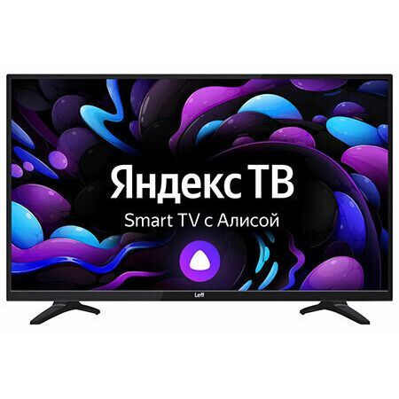 Leff Телевизор 43" 4K UHD, черный #1