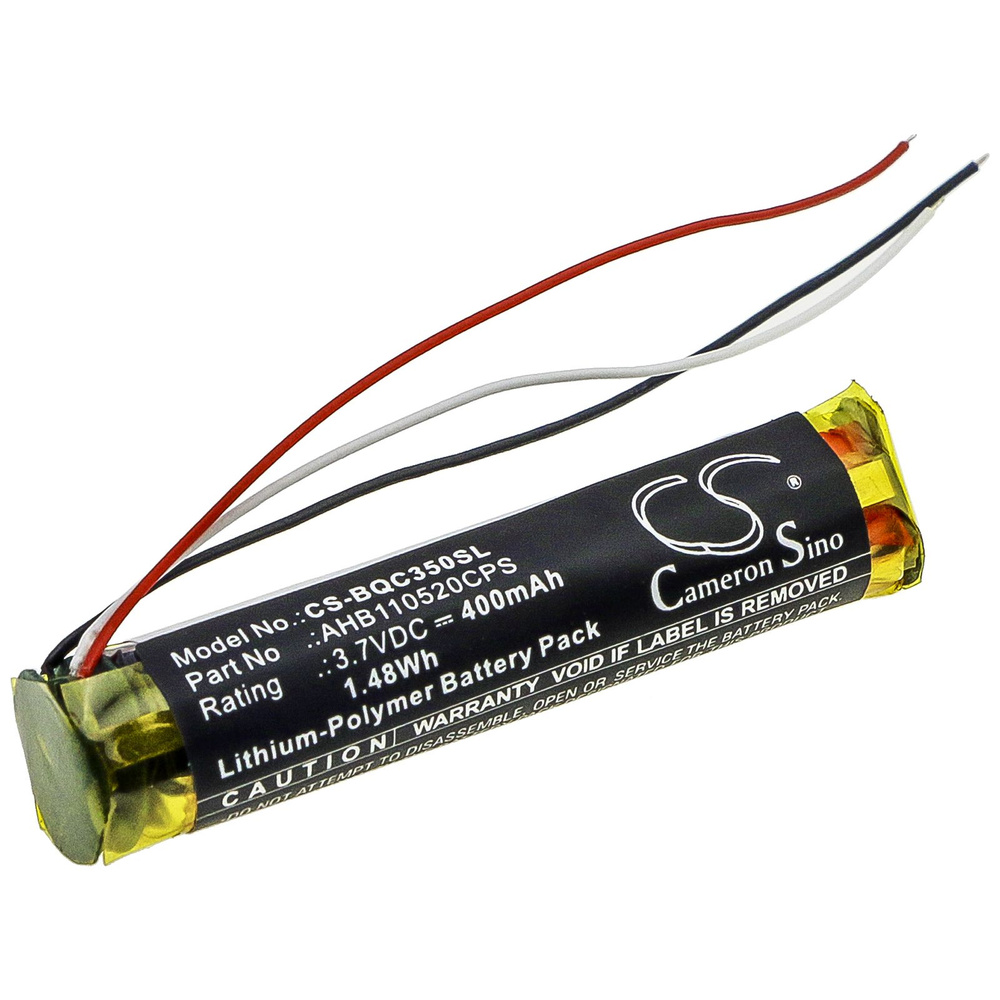 Аккумуляторная батарея CameronSino CS-BQC350SL для BOSE Quietcomfort 35, QC3 3.7V 400mAh / 1.48Wh  #1