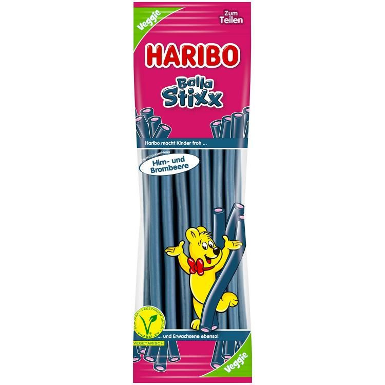 Мармелад жевательный Haribo Balla Stix Him und Brombeere 200гр из Германии  #1