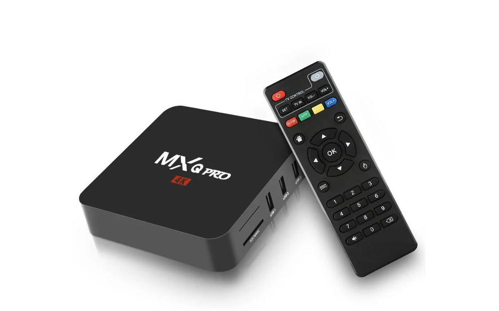 Медиаплеер Smart-TV QX PRO BOX 4K\UHD 128gb WI-FI, 5G Android, 16 ГБ/128 ГБ, Bluetooth, Wi-Fi, черный #1