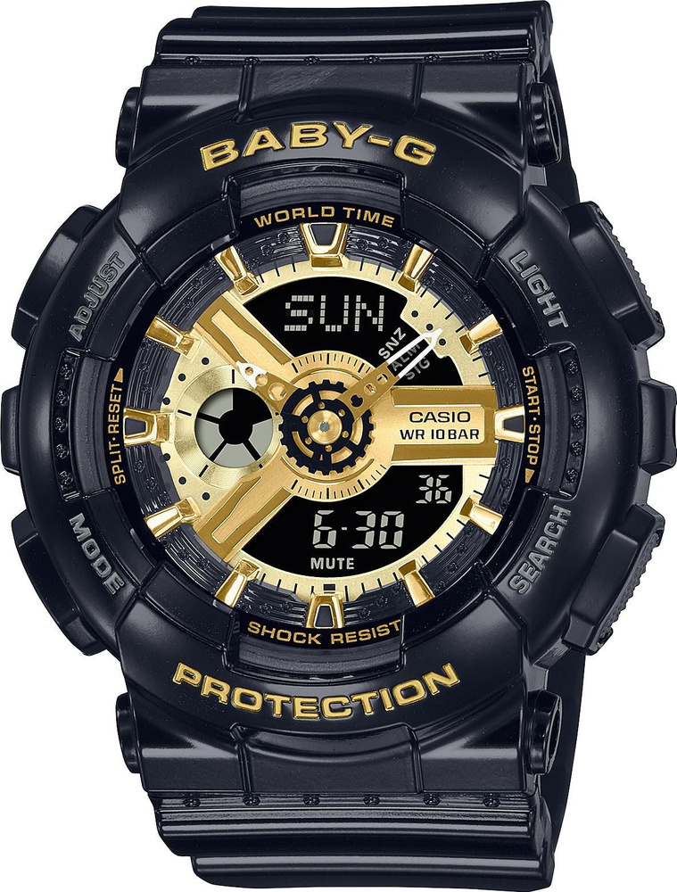 Японские женские наручные часы Casio Baby-G BA-110X-1A #1