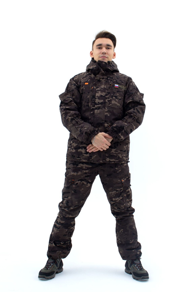 Зимний камуфляжный мужской костюм IDCOMPANY "Горка-5" для охоты, рыбалки и активного отдыха  #1