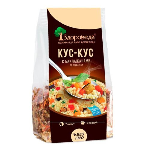 Кус-кус с баклажанами "По-провански", 200 г - купить с доставкой по ...