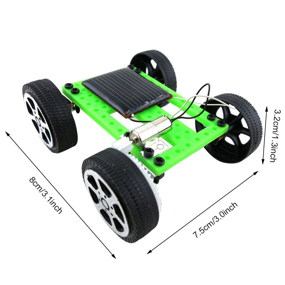 Модель автомобиля на солнечных батареях #1