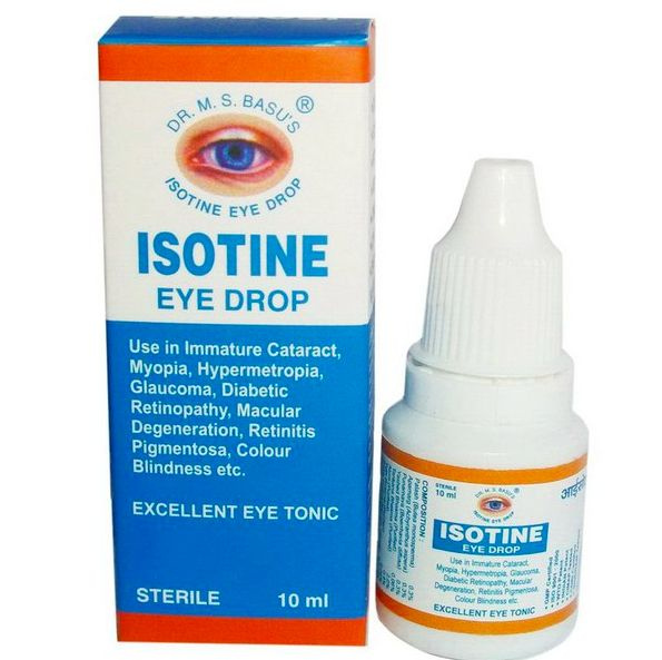Капли для глаз Айсотин Джагат Фарма (Isotine Eye DropJagat pharma), увлажняющие, для восстановления зрения, #1