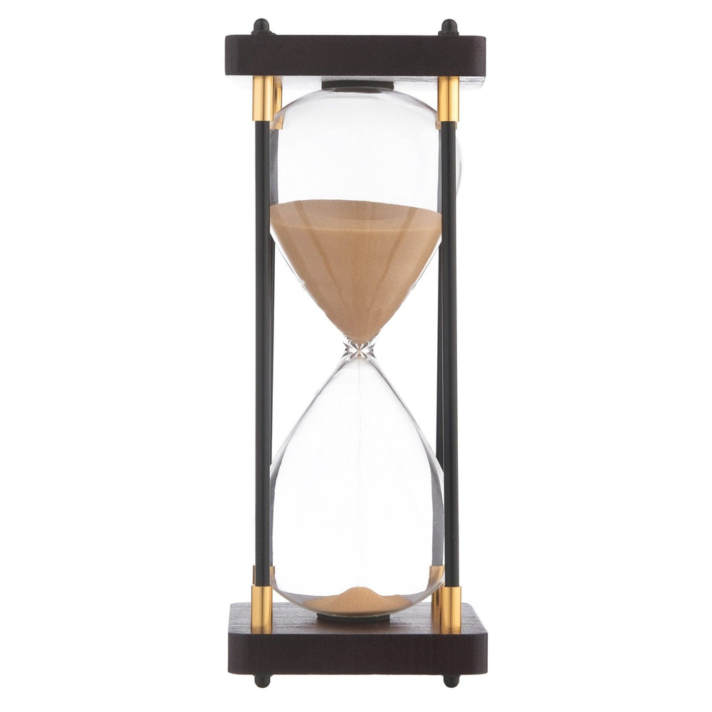 Песочные часы "Бесконечность", на 30 минут, 25 х 9.5 см, песок золотой  #1