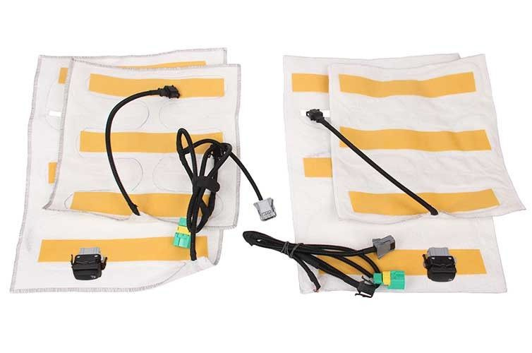 Подогрев передних сидений Ларгус, Renault (кнопки 2 шт, элементы 4 шт ...