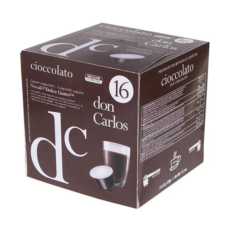 Кофе в капсулах Don Carlos Cioccolato, стандарта Dolce Gusto, 16шт #1