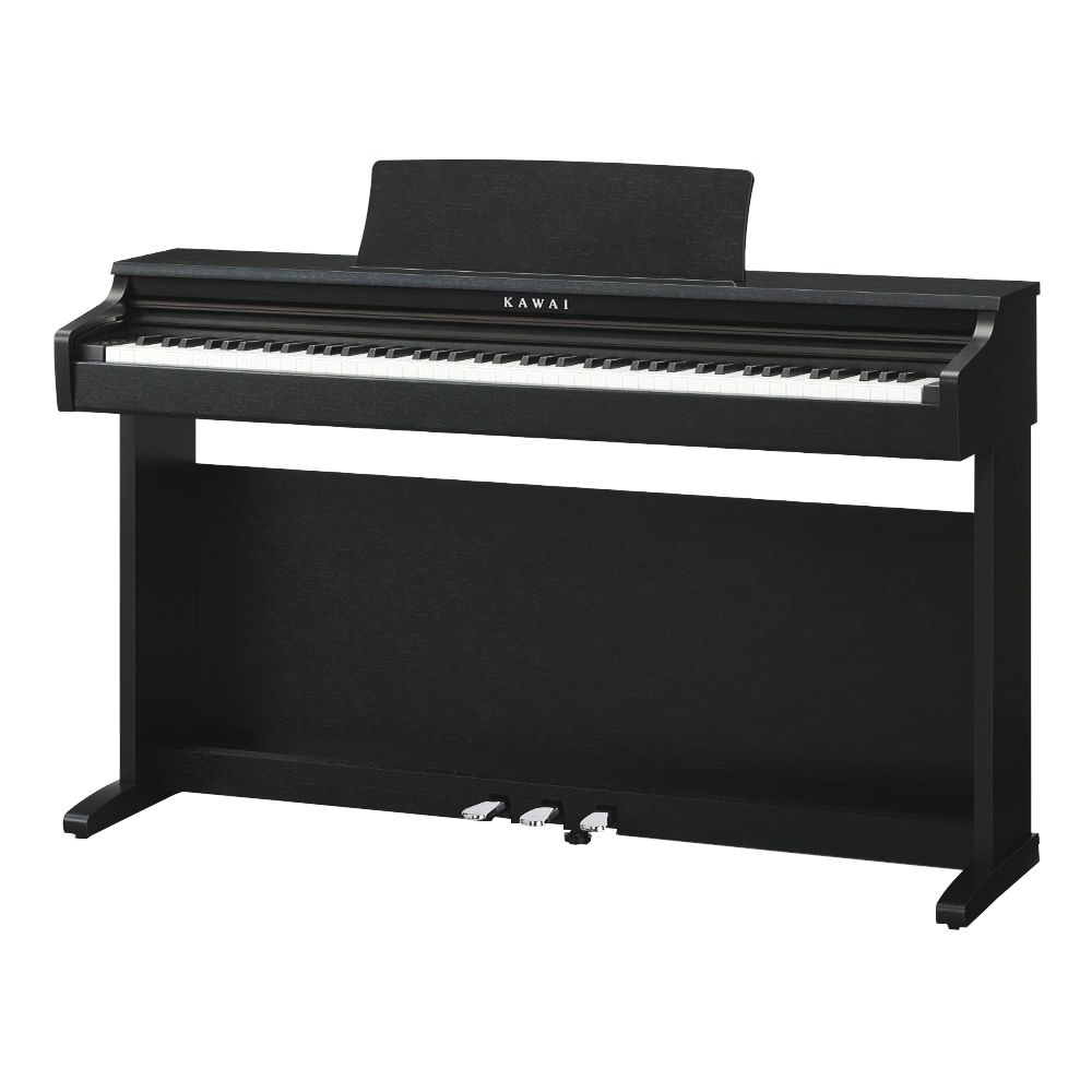 KAWAI KDP120 B - цифровое пианино, банкетка, механика RHC II, 88 клавиш, цвет черный  #1