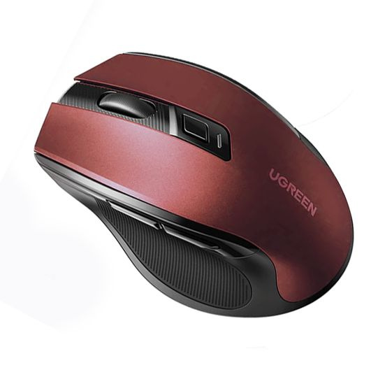 Беспроводная компьютерная мышь Xiaomi UGREEN MU006 Ergonomic Wireless Mouse 2.4 G красный  #1