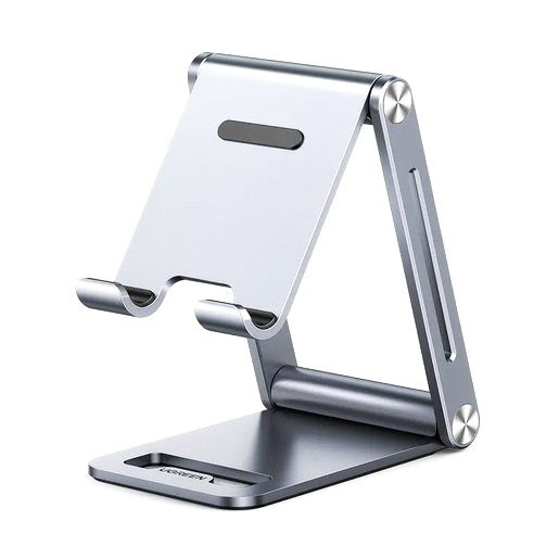 Подставка для телефона Xiaomi UGREEN LP263 Foldable Multi-Angle Phone Stand складная серебристый  #1