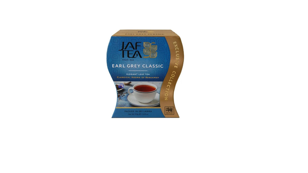 Чай чёрный Jaf Earl Grey Classic с ароматом бергамота 100 грамм #1