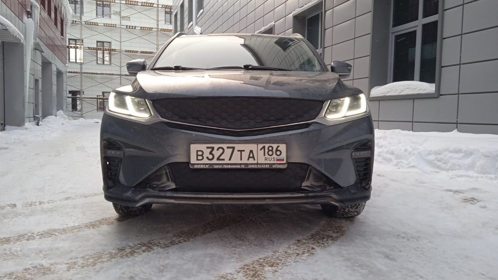 Утеплитель радиатора и бампера для Geely Coolray (Джили Кулрей) 2019-2023  #1