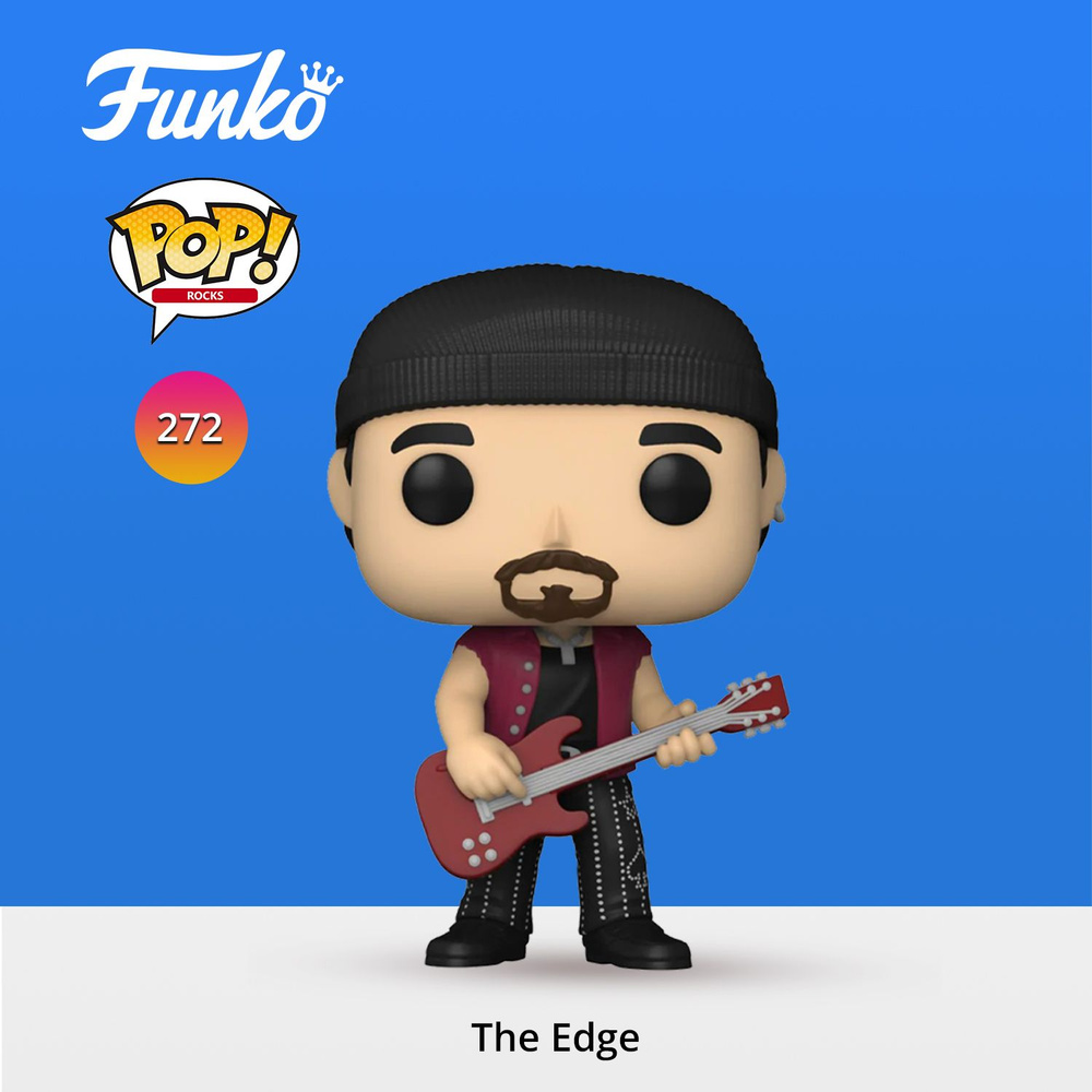 Фигурка Funko POP! Rocks U2 Zoo TV The Edge (272) 64034 #1