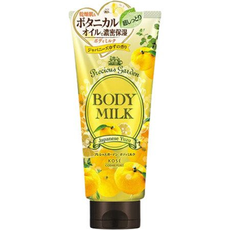 Kose Cosmeport "Precious Garden Body Milk Japanese Yuzu" Молочко для тела питательное и увлажняющее, #1