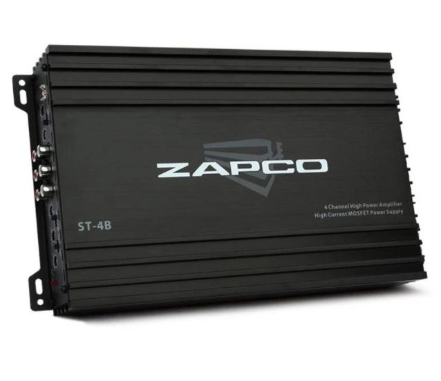 ZAPCO Усилитель автомобильный, каналы: 4, 360 Вт #1