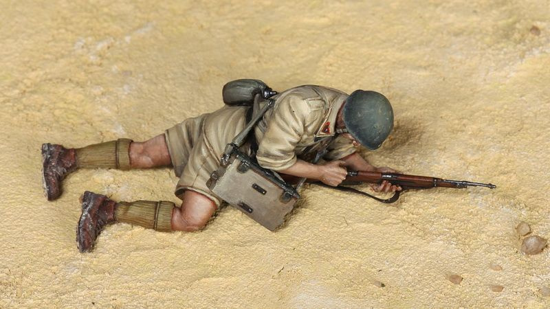 Военно-историческая миниатюра Soga Miniatures 35160SOGA Italian Guastatori in North Africa.  #1