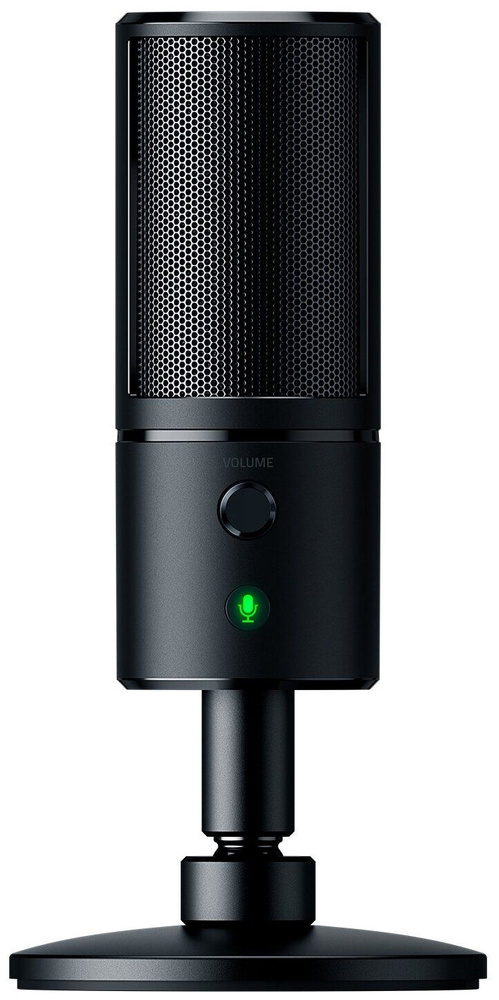 Razer Микрофон игровой (для стриминга) Микрофон Razer Seiren X USB, classic black, черный, черный матовый #1