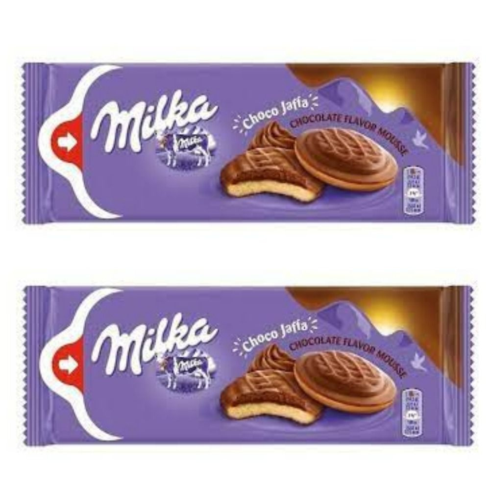 Печенье Milka Jaffa Chocolate / Милка Джаффа Шоколад2 шт (Германия)  #1