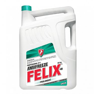 Антифриз FELIX Prolonger G11 -45C зеленый, 10кг #1