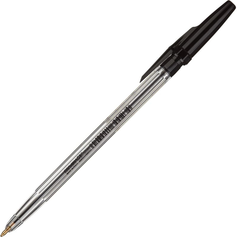 Ручка шариковая неавтоматическая CORVINA 51 Classic черный стержень 1,0 мм Италия, 10шт  #1