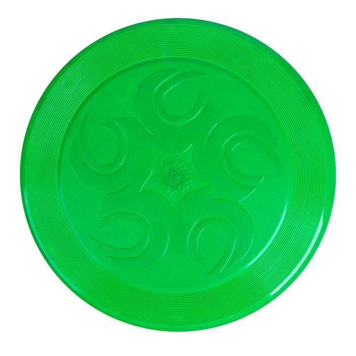 Летающая тарелка, 24 x 24 x 2,5 см, цвет зелёный мел в подарок  #1