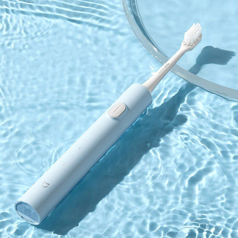 Электрическая ультразвуковая зубная щетка Xiaomi Mijia Electric Toothbrush T200 Blue  #1