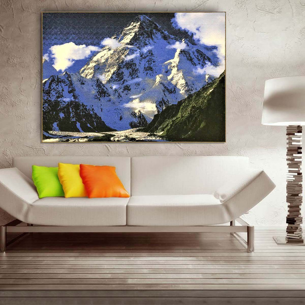 Ковер на стену, ковер-картина (гора Эверест), размер 1.5 х 2.0 м, Витебские ковры  #1