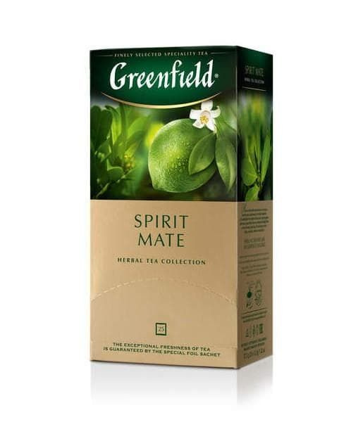 Greenfield Чай мате Spirit Mate, 25 пакетиков по 1,5 г #1