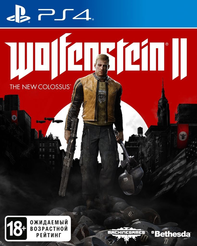 Игра Wolfenstein II: The New Colossus (PlayStation 4, Русская версия) #1