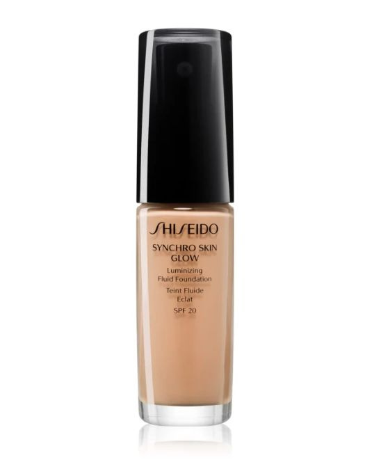 SHISEIDO Synchro Skin Glow Тональное средство-флюид с эффектом естественного сияния SPF 20, 30 мл, Neutral #1