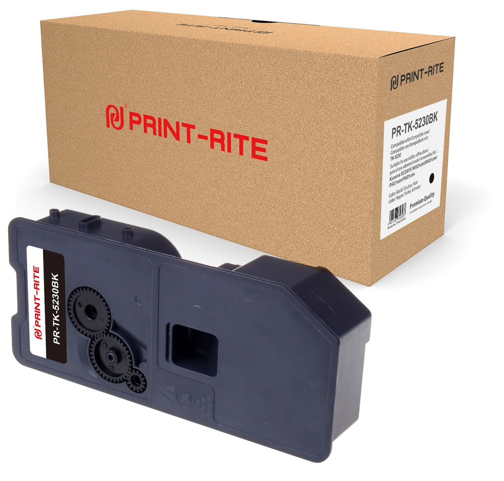 Print-Rite PR-TK-5230BK картридж лазерный (Kyocera TK-5230K - 1T02R90NL0) черный 2600 стр  #1