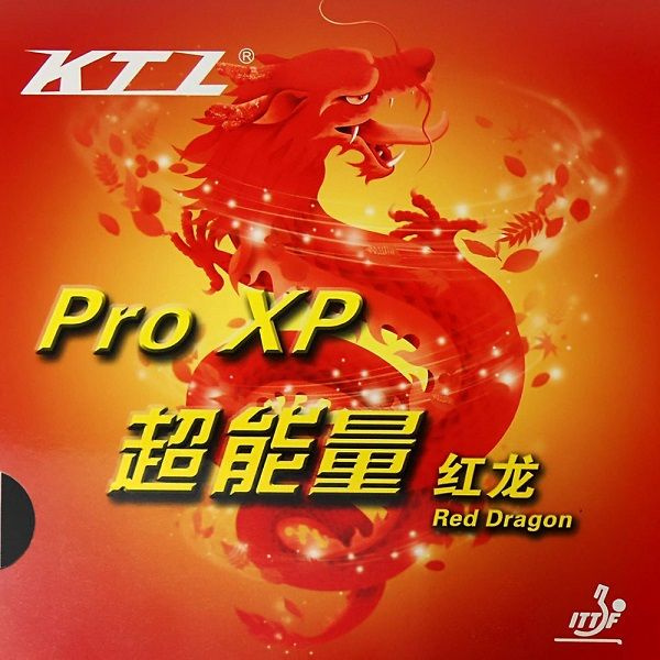 Накладка для настольного тенниса KTL (LKT) PRO XP Red Dragon, Black, 2.2  #1