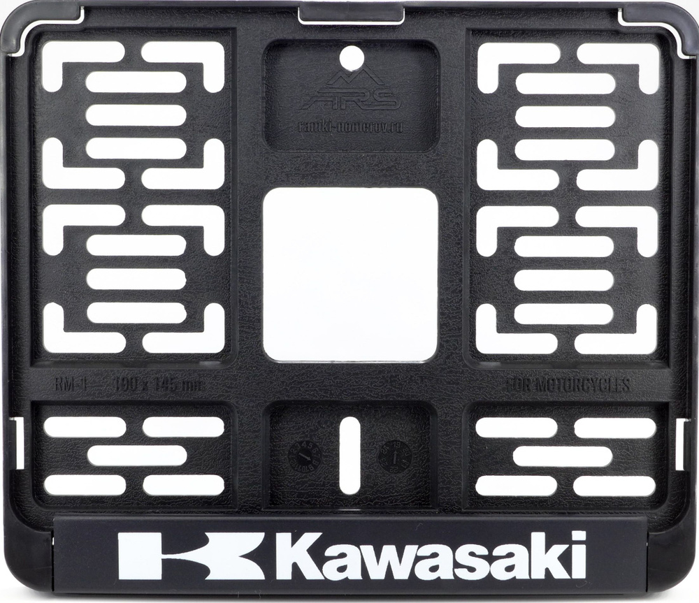 Рамка для номера с логотипом Kawasaki #1