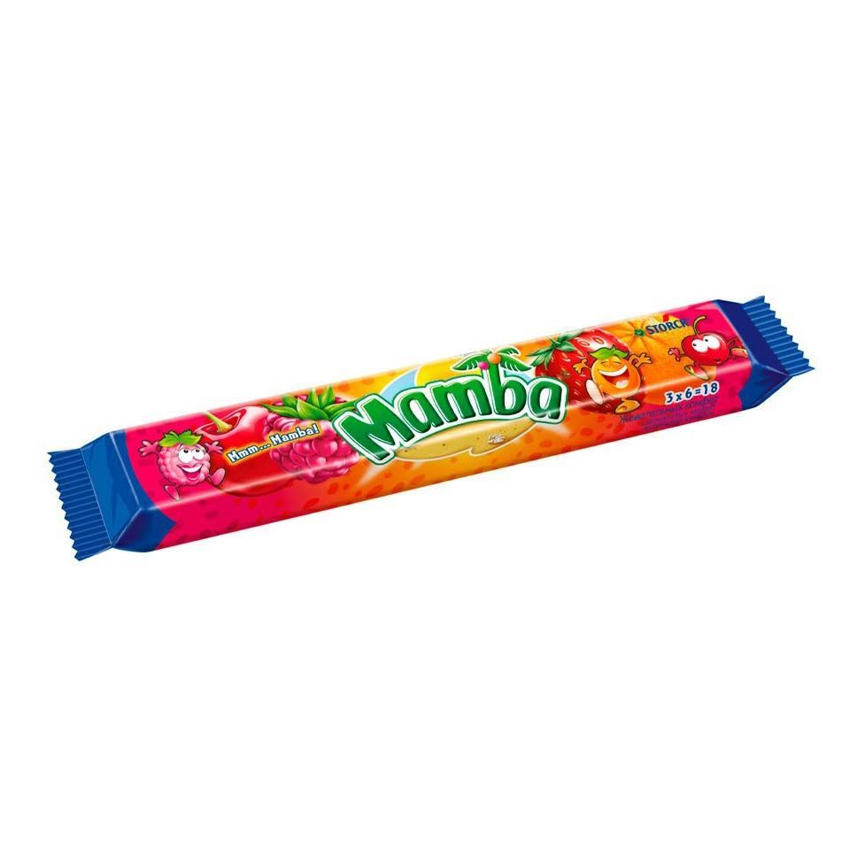 Жевательные конфеты Mamba ассорти 79,5 г #1