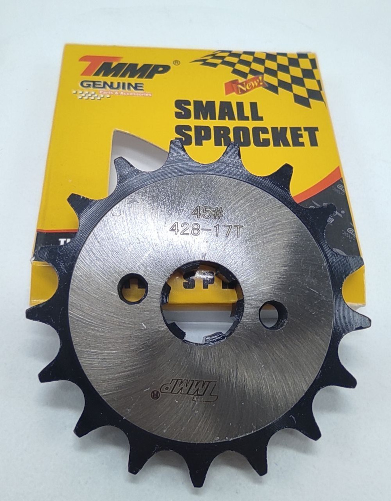 Звезда ведущая 428 17 на мопед Альфа Дельта / питбайк ATV Диаметр ...