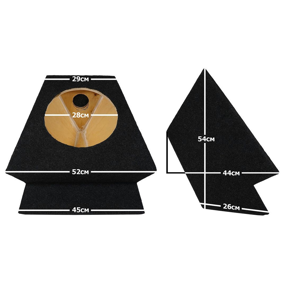 Короба для сабвуфера ВАЗ 2110, 2111, 2112