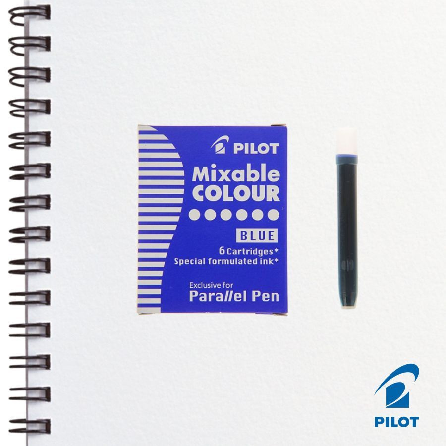 Чернильный картридж Pilot Parallel Pen синий (6 штук в упаковке) IC-P3-S6 (L)  #1