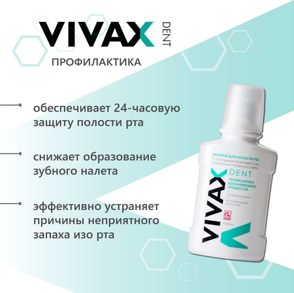 Vivax Ополаскиватель для полости рта 250 мл #1