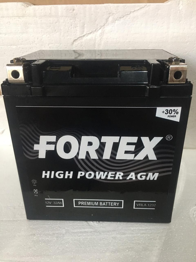 АКБ Мото 12 В 32 А/ч о.п. Fortex AGM ток 400 166 х 126 х 175 #1
