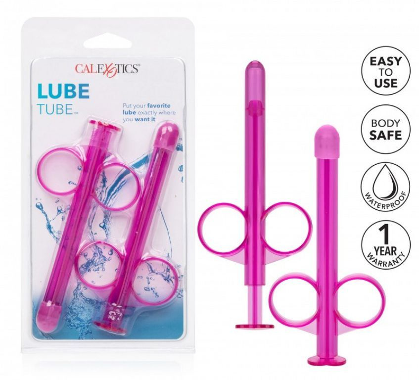 Набор шприцов для введения лубриканта Lube Tube, розовый #1