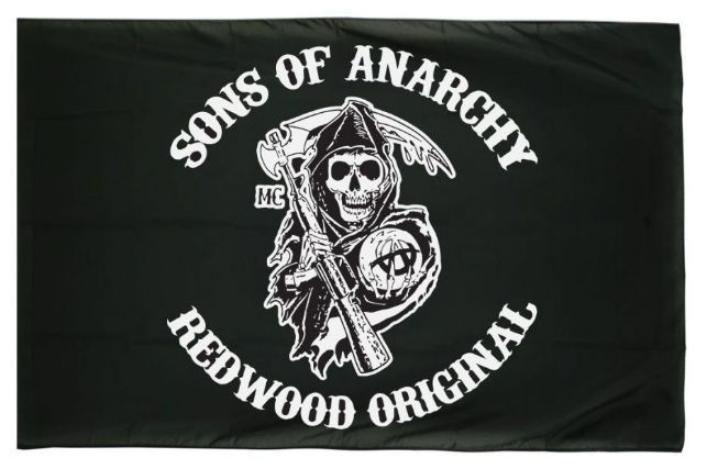 Флаг Sons of Anarchy 90х135 см #1